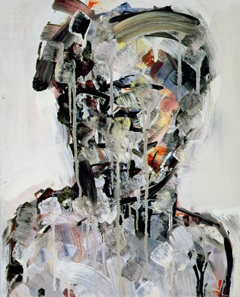 Portrait of David Bowie, 1994 (oil on canvas)