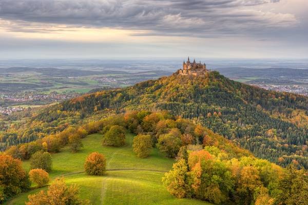 Burg Hohenzollern im Herbst