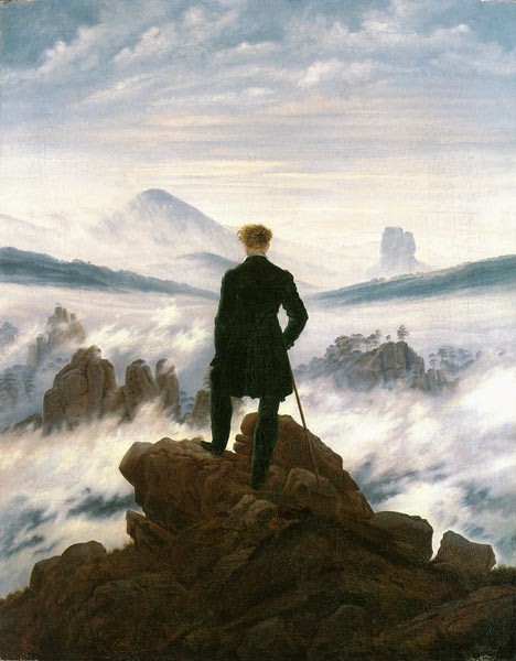 Der Wanderer über dem Nebelmeer