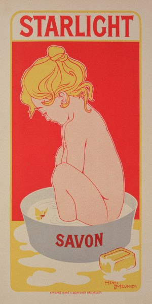 Reproduction of a poster advertising 'Starlight Soap'