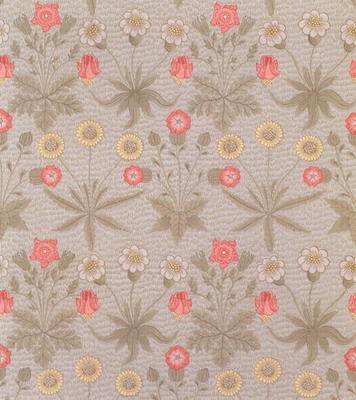 'Daisy', the first wallpaper designed by William Morris (1834-96) in 1862