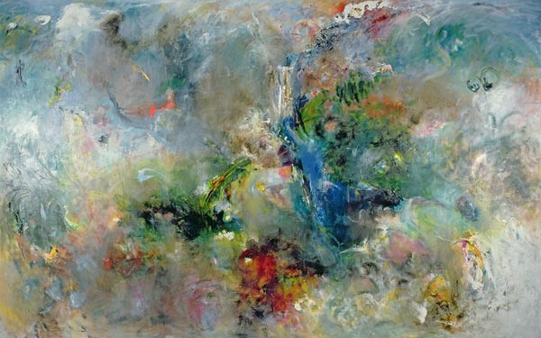 Valley of the Waterfalls, 1994 (oil on canvas)