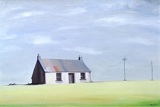 This Old House (oil on canvas)