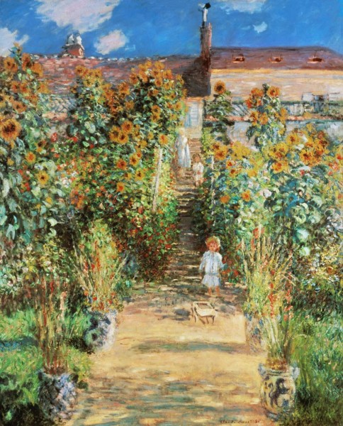 Der Garten des Künstlers in Vétheuil