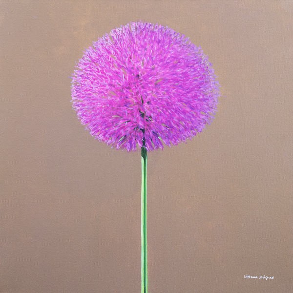 Alium (oil on canvas)