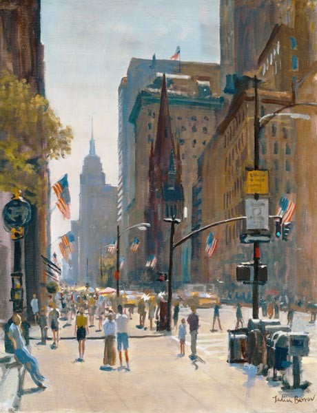 Fifth Avenue, 1997 (oil on canvas)