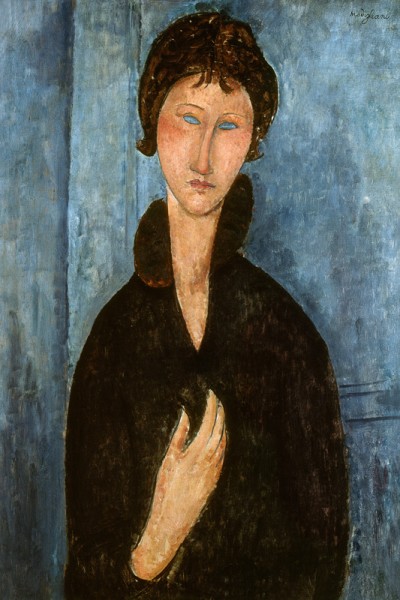 Woman with Blue Eyes