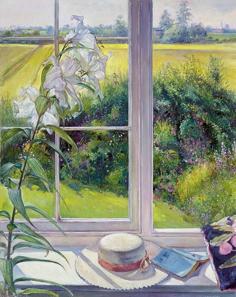 Window Seat and Lily, 1991