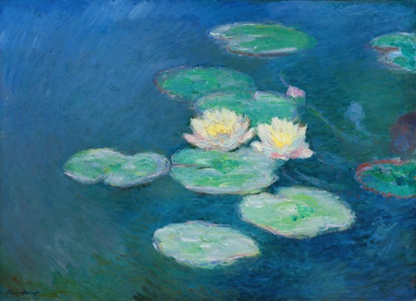 Waterlilies, Evening