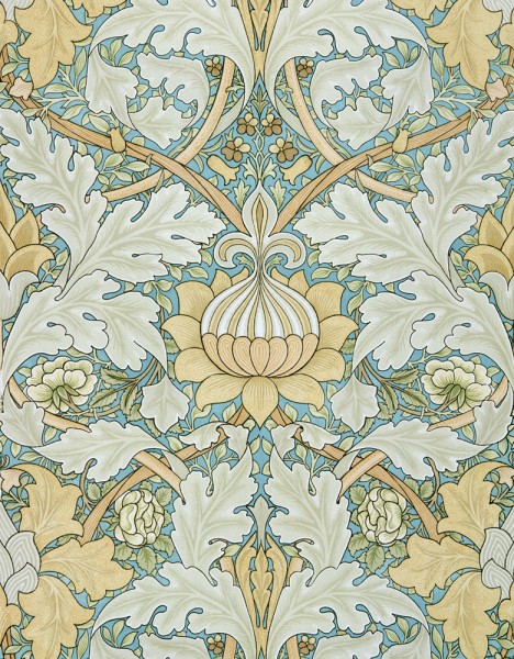 St James's wallpaper, design for St. James's Palace