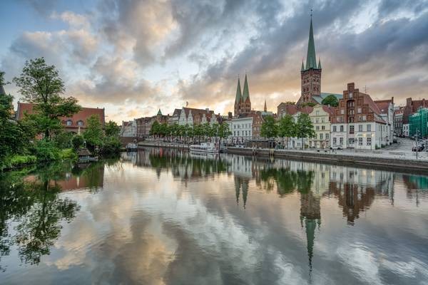 Morgens in Lübeck