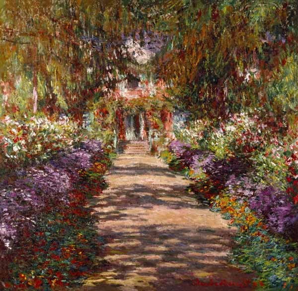 Allee in Giverny (Auch Gartenweg genannt)