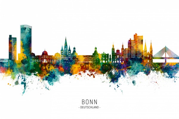 Bonn Deutschland Skyline