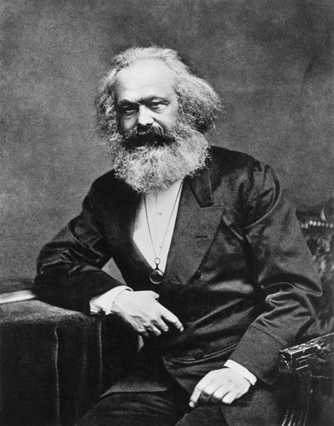 Portrait von Karl Marx